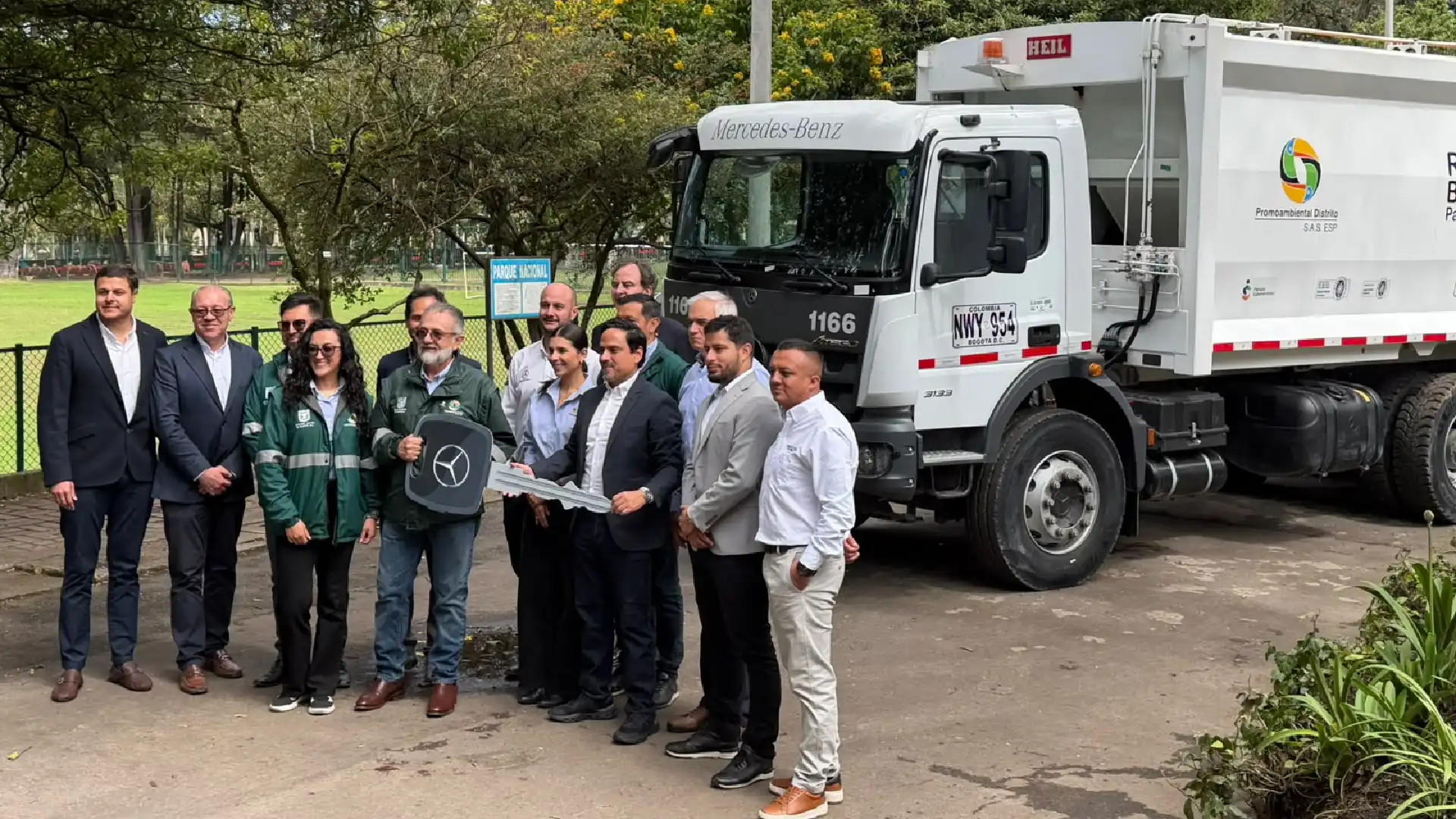 Así son los nuevos camiones que llegarán a Bogotá para recoger las basuras