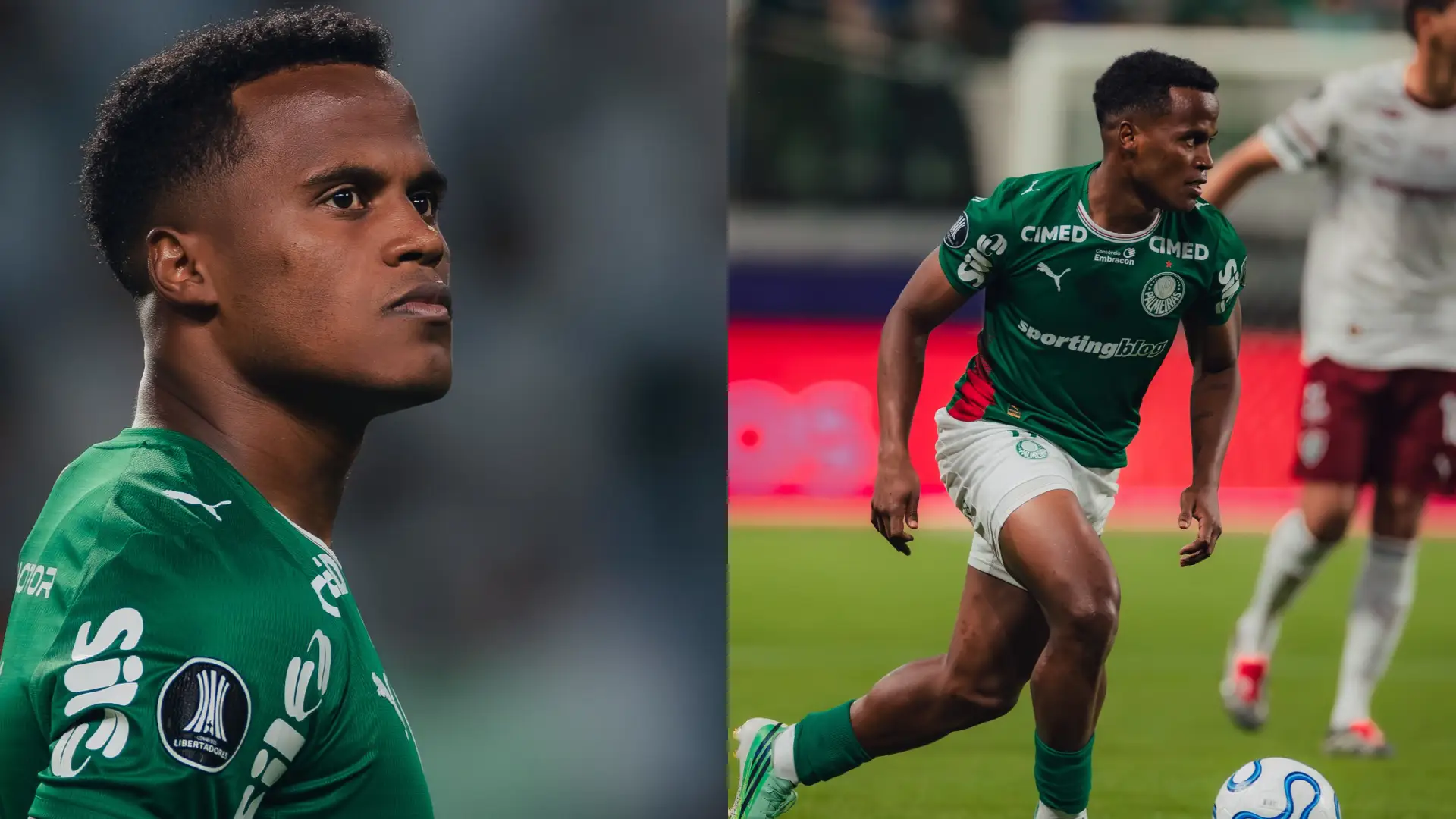 Jhon Arias gesto Fluminense