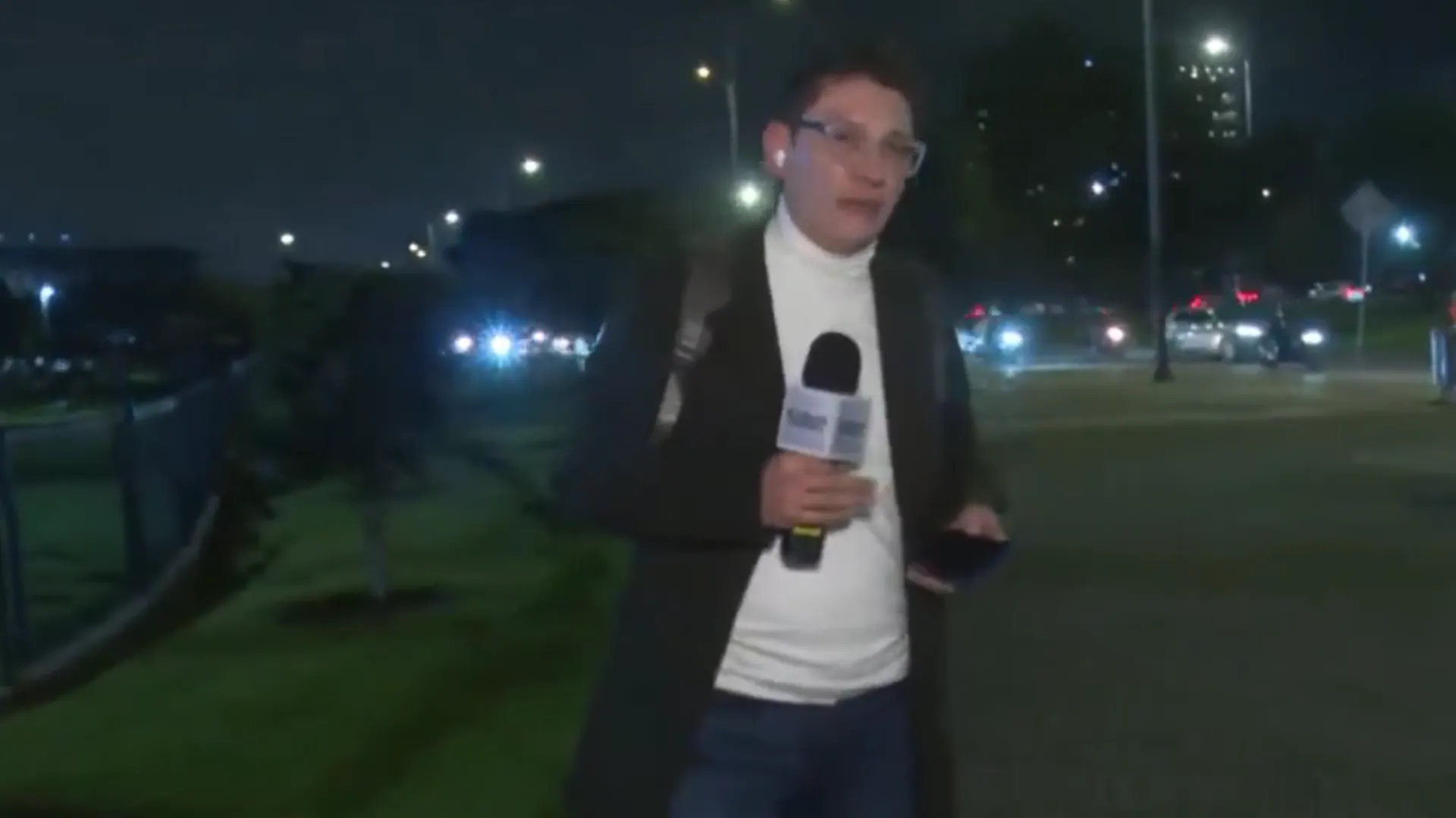 Intento de robo en vivo