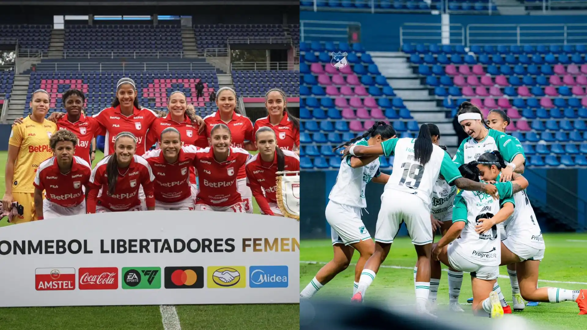 Se definieron los cuartos de final de Libertadores Femenina: estos son los rivales de Santa Fe y Cali