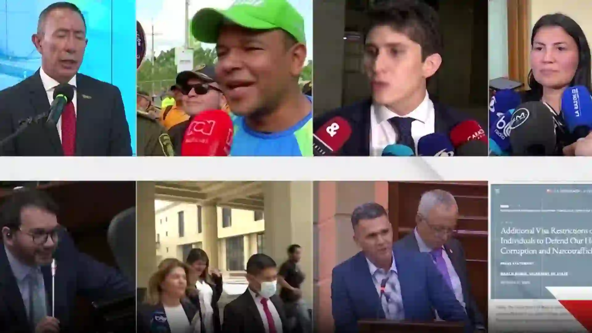 Razones por las que EE. UU. revocó visas a funcionarios y políticos colombianos: ¿Quiénes son?