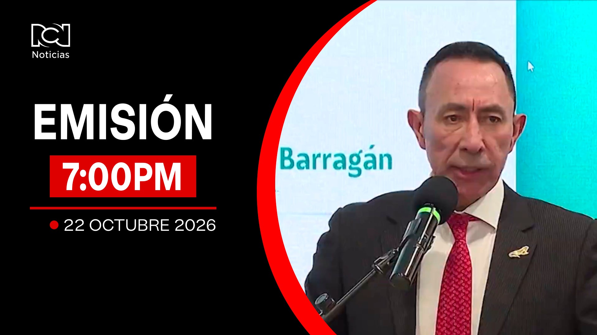 Emisión Noticias RCN 7:00 p.m. / jueves 23 de octubre de 2026
