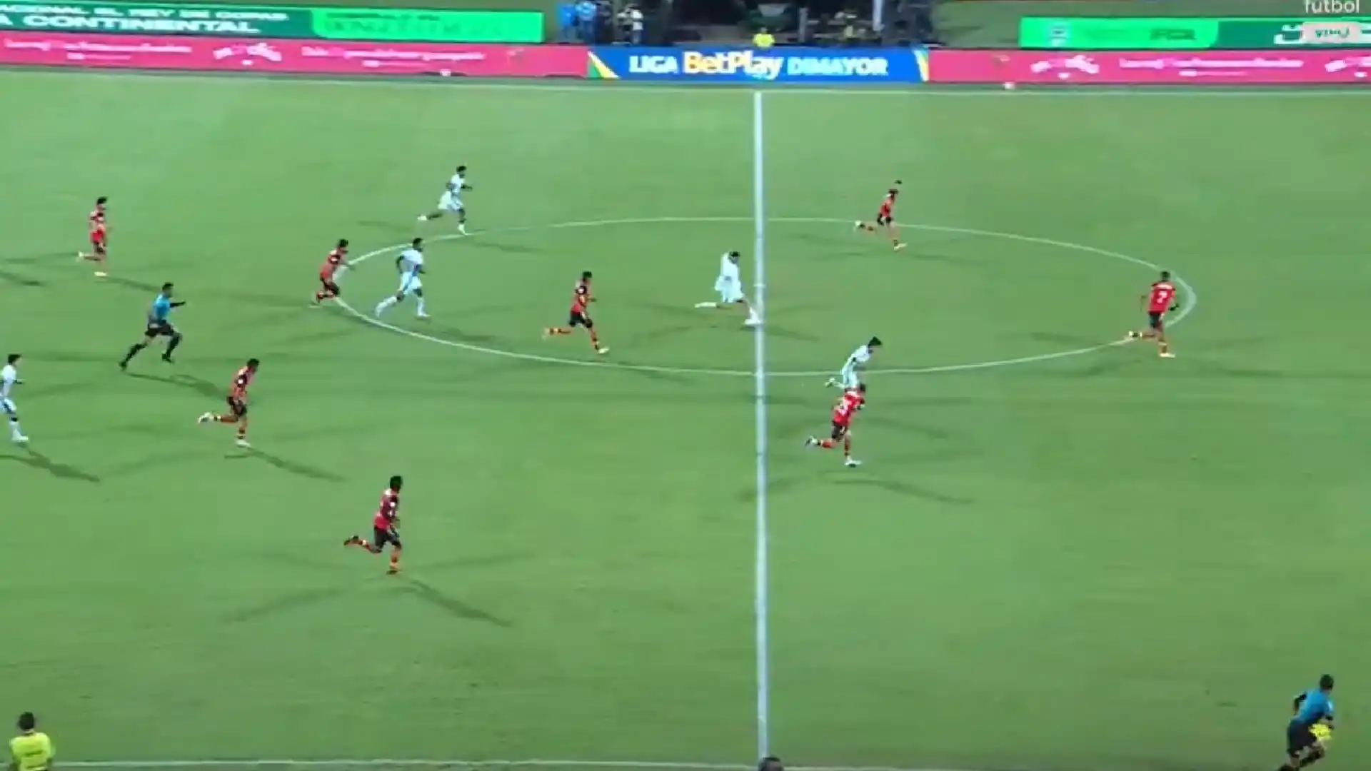 VIDEO | Edwin Cardona marcó un golazo desde mitad de cancha ante Deportivo Pasto
