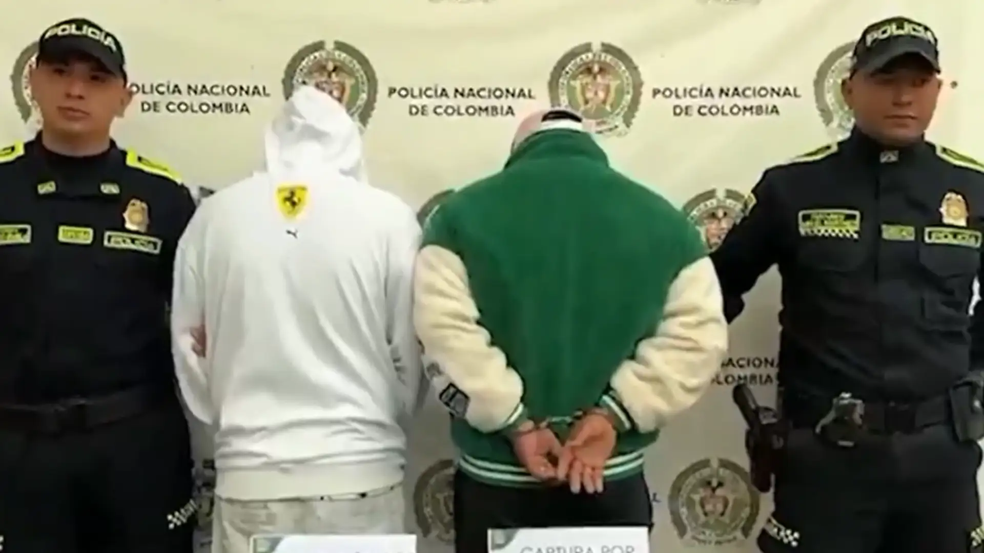 Capturados por agresión en Cajicá.