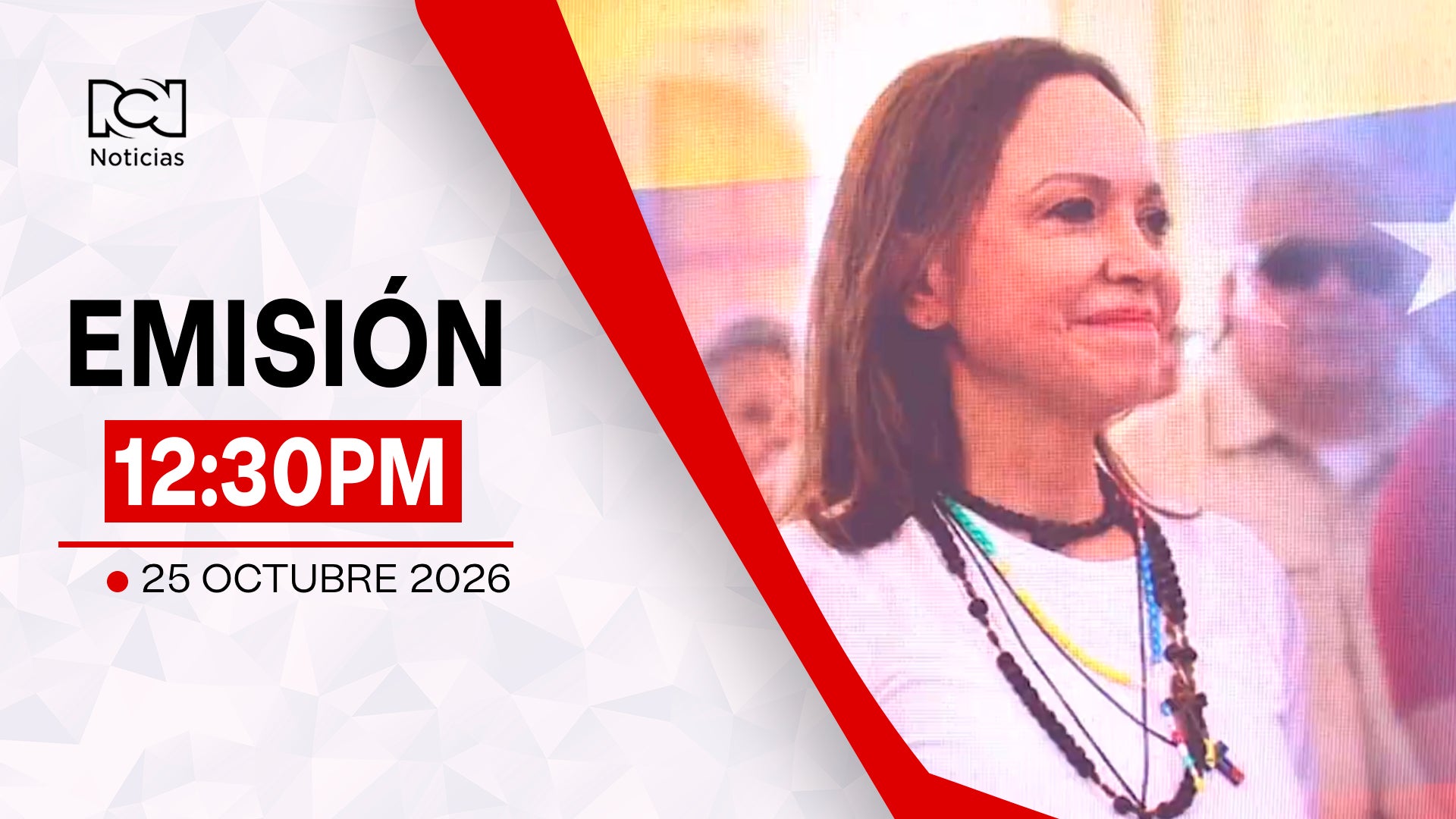 Emisión Noticias RCN 12:30 p.m. / domingo 25 de octubre de 2026