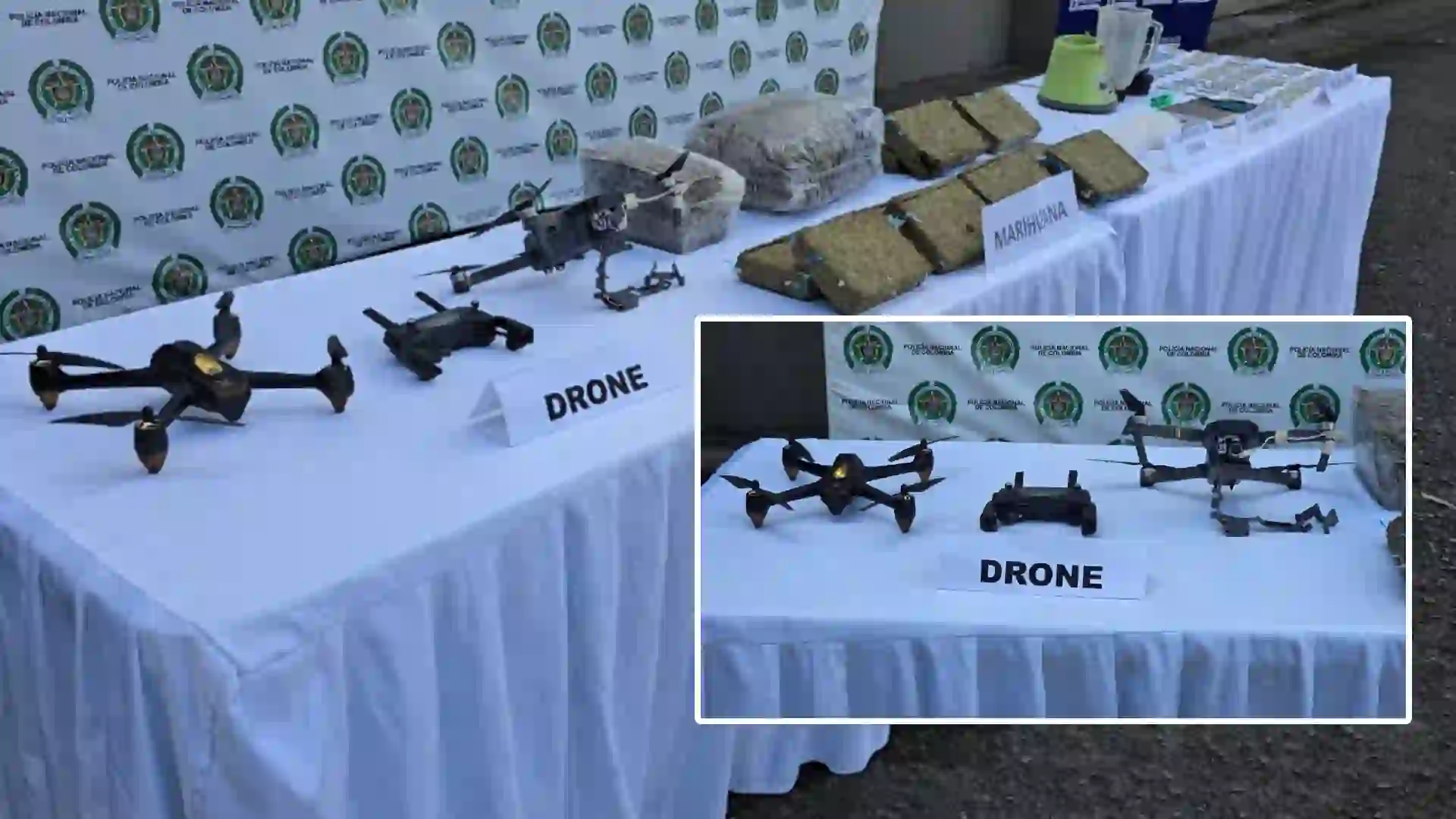 Enviaban droga a domicilio a través de drones en Popayán: así cayeron 'Los Halcones'