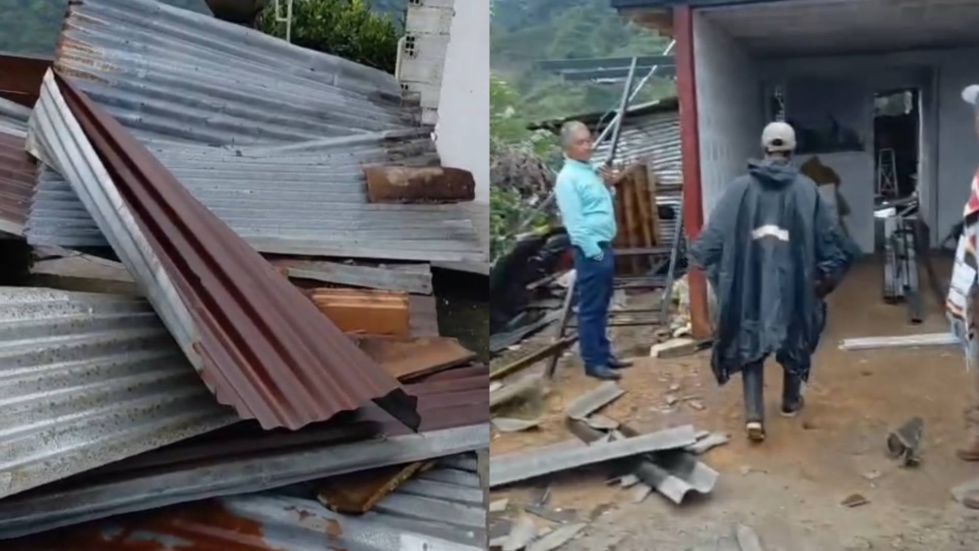 Vendavales en Risaralda