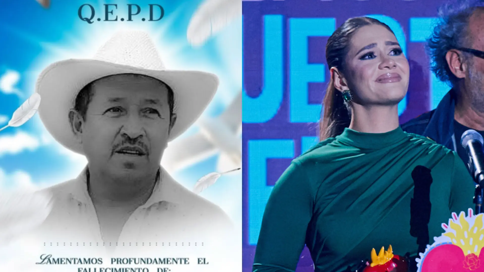 Sonia Restrepo causa de la muerte de su padre