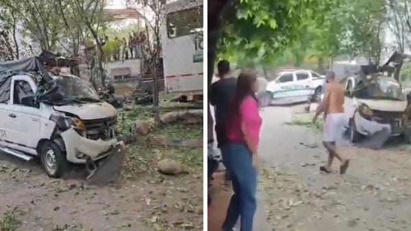 Reportan ataque con explosivos en Cúcuta, cerca de la frontera con Venezuela: hay al menos seis heridos Reportan ataque con explosivos en Cúcuta, cerca de la frontera con Venezuela: hay al menos seis heridos