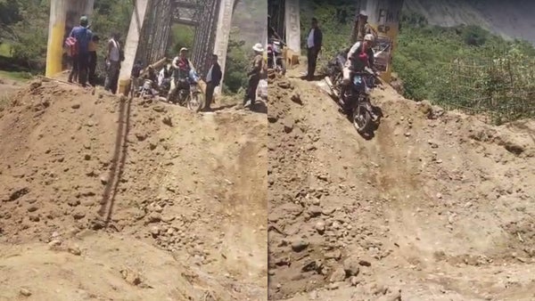 Explosión destruyó una vía en el Cauca y dejó incomunicada a la cordillera del Patía: esto se sabe Explosión destruyó una vía en el Cauca y dejó incomunicada a la cordillera del Patía: esto se sabe