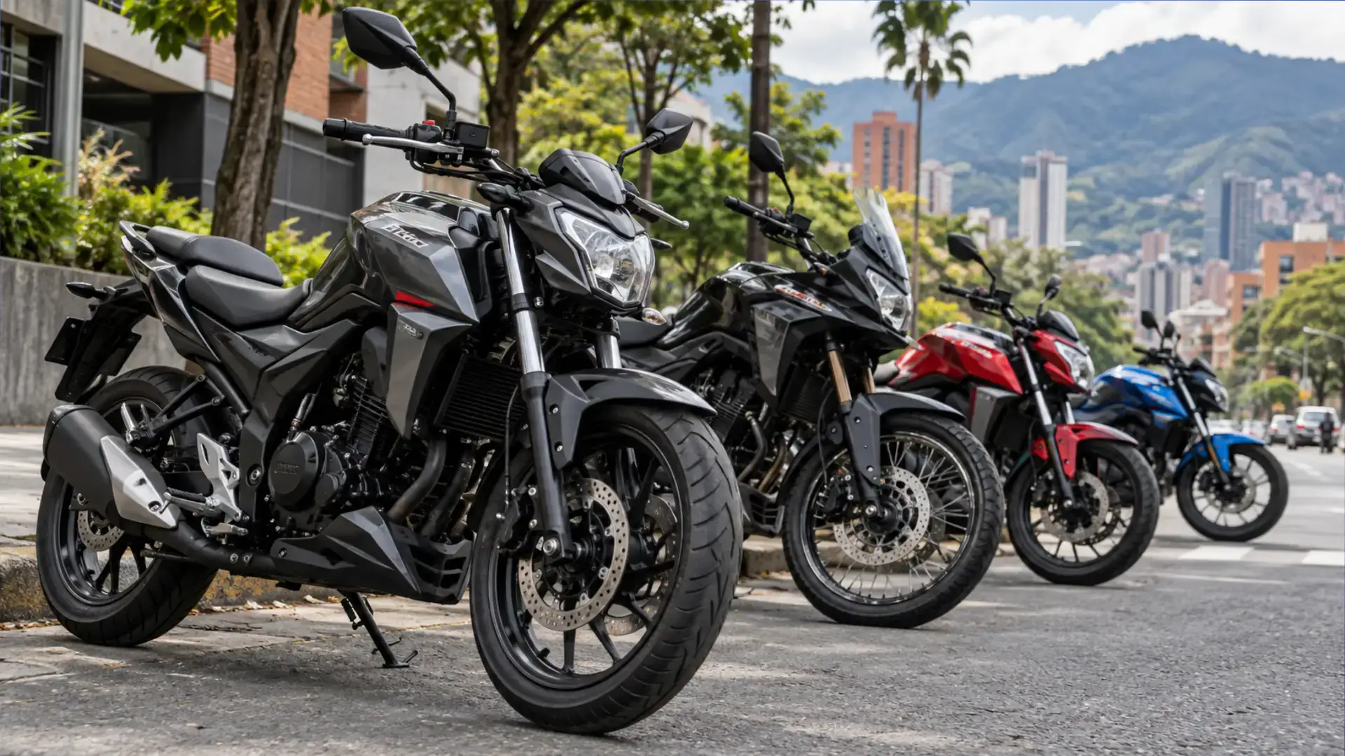 Restricción de motos en Bogotá.