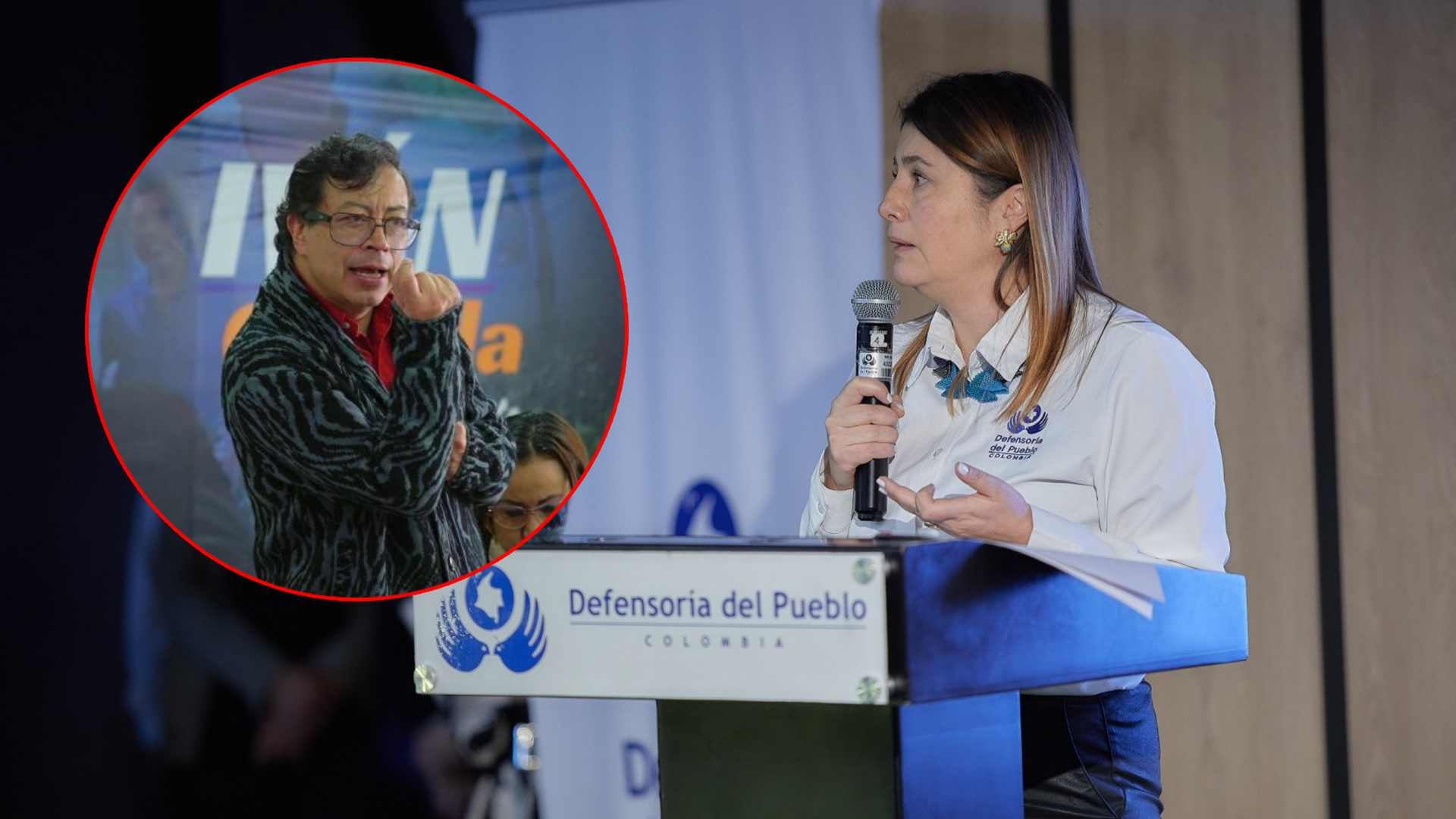 Foto: @DefensoriaCol - @petrogustavo