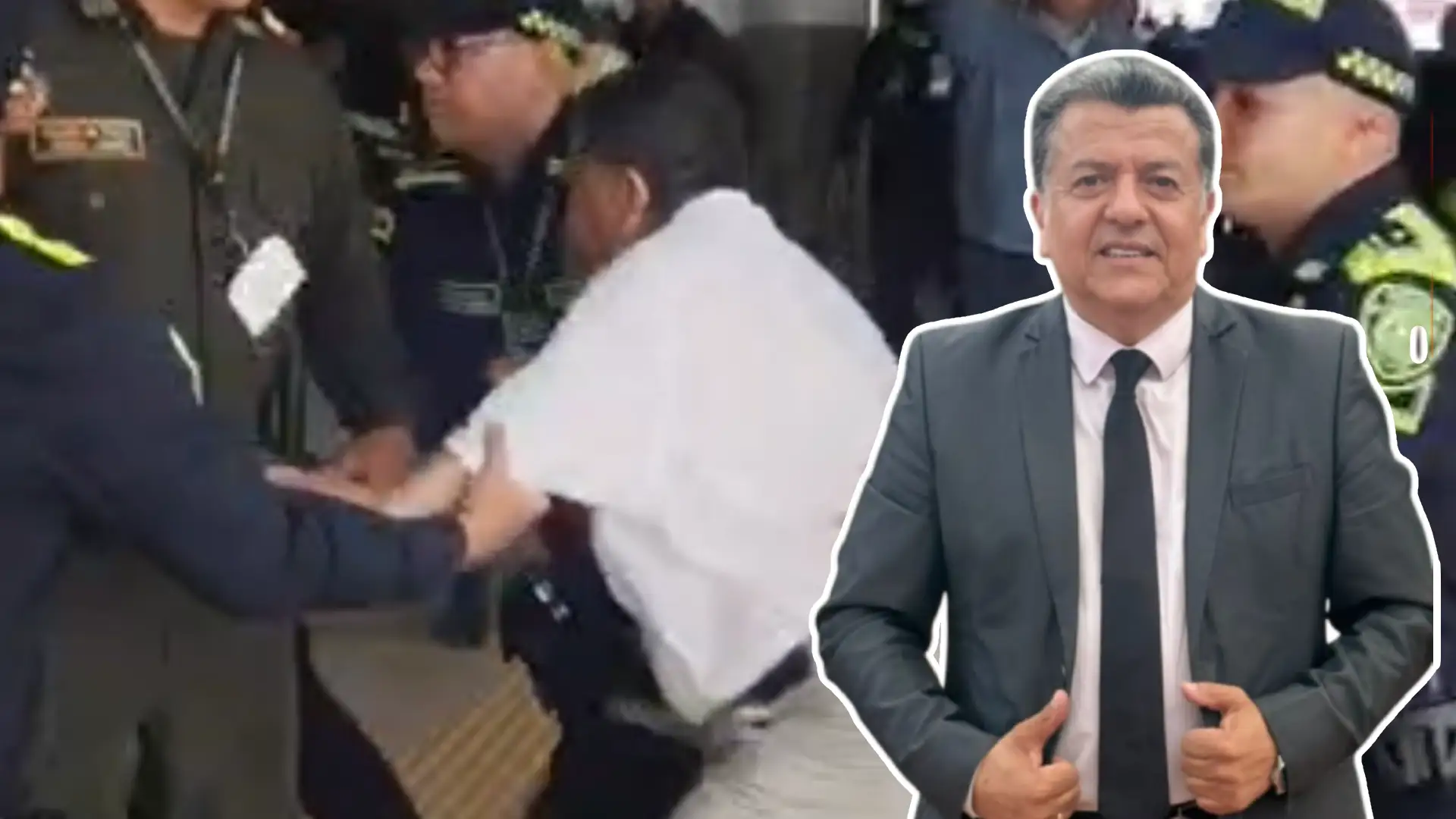 Hugo Ospina sobre incidente en Bucaramanga.