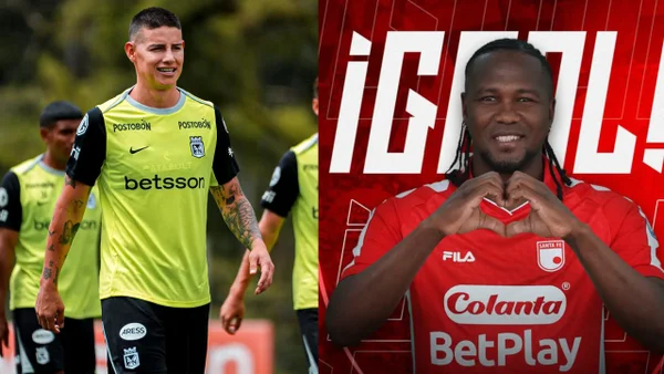Nacional vs. Santa Fe: ¿Juegan James y Rodallega? Nacional vs. Santa Fe: ¿Juegan James y Rodallega?