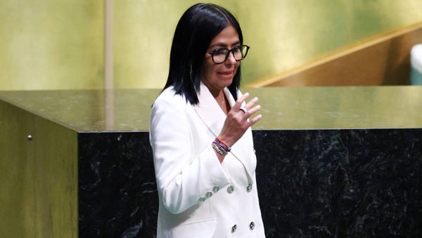 Delcy Rodríguez prometió elecciones limpias en Venezuela tras la llegada de María Corina Machado Delcy Rodríguez prometió elecciones limpias en Venezuela tras la llegada de María Corina Machado