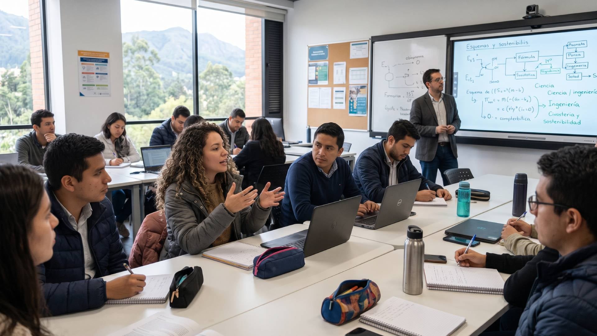 Clase en universidad - IA